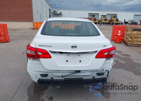 2017 Nissan Sentra Sv z USA, uszkodzony, nr VIN 3N1AB7AP1HY320175